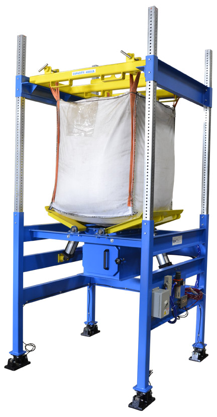 Bulk Bag Discharger and Controls for 2500 LB Bulk Bags